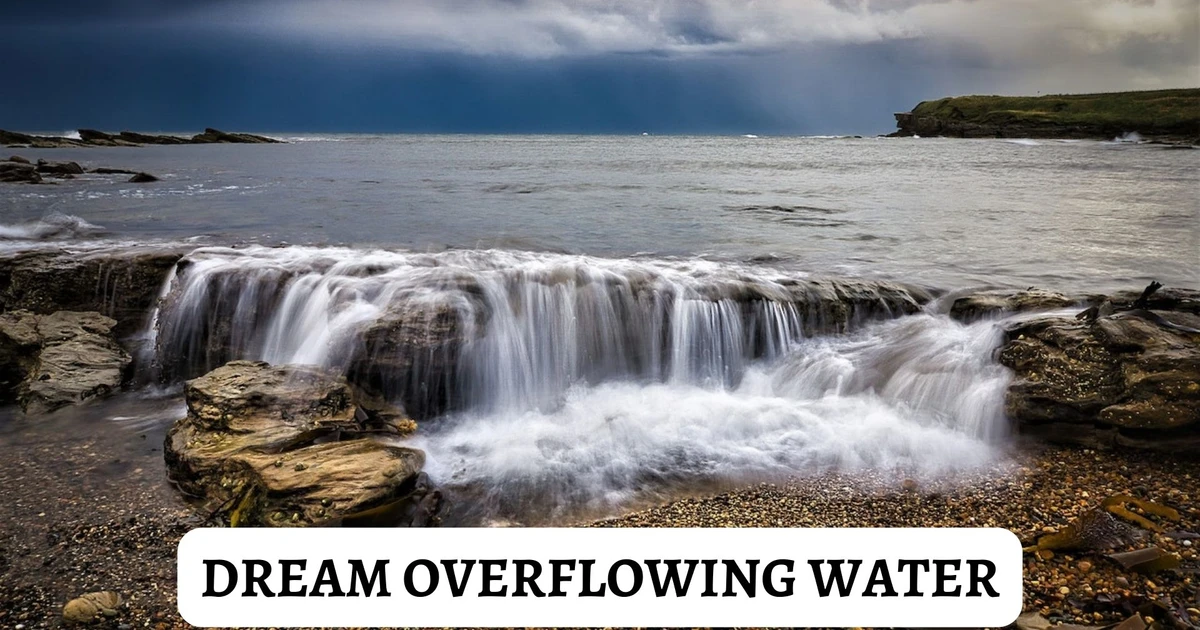Dream Overflowing Water A Symbol For Overwhelming Emotions