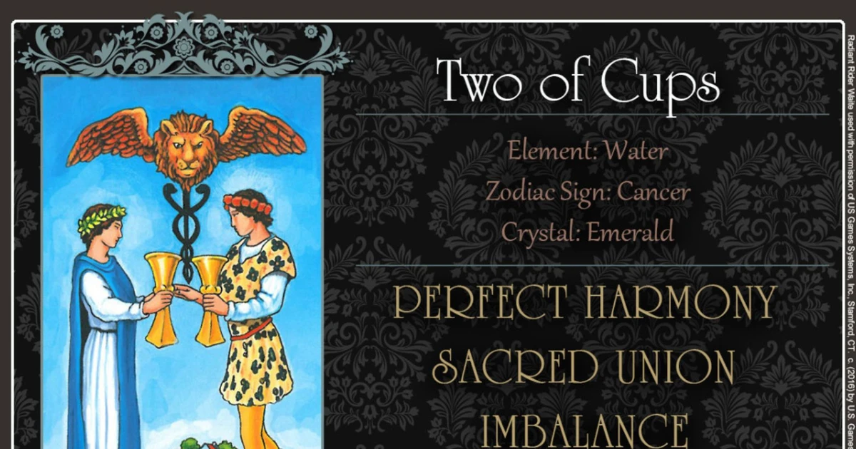 2 Of Cups Meaning A Guide To Its Spiritual Significance