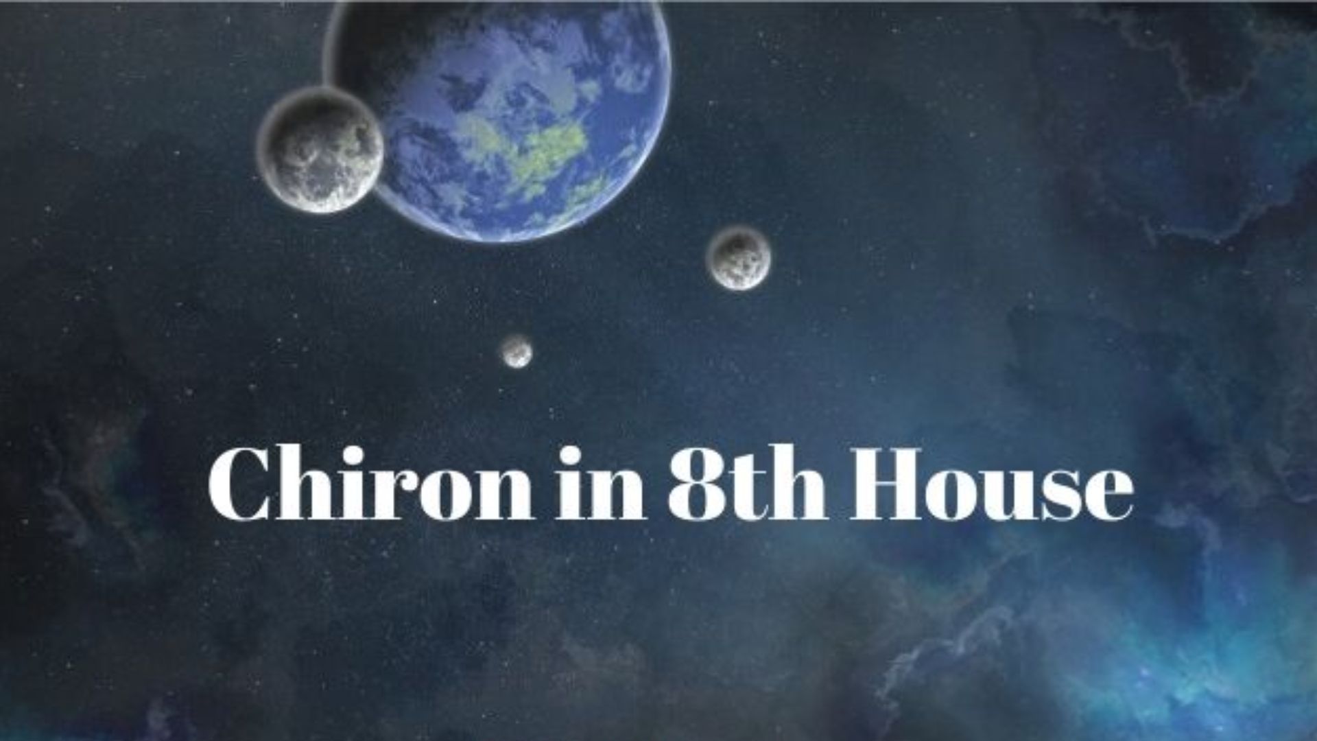 8th House Chiron - The Wounded Healer In Astrology